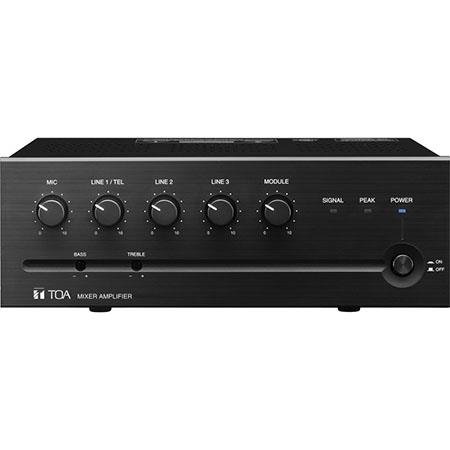 TOA Electronics BG-2035 CU | 5-Channel Mixer and Power Amplifier, 35W