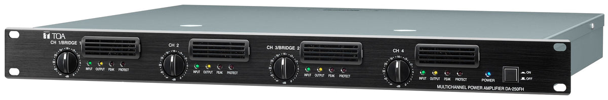 TOA Electronics DA-250F CU | 250W 4-Channel Digital Power Amplifier