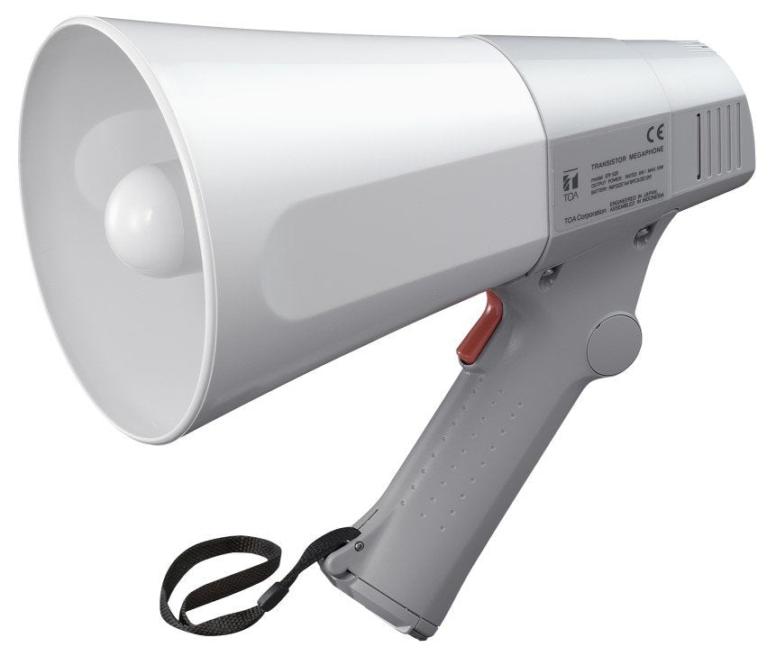 TOA Electronics ER-520 | 6W Megaphone, White or Gray