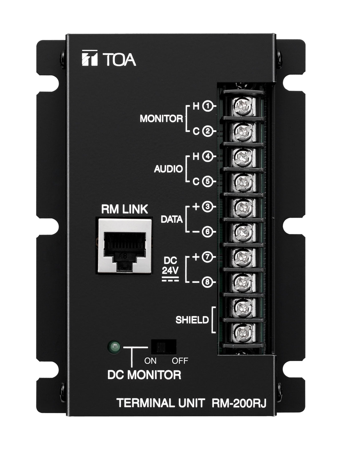TOA Electronics RM-200RJ | Terminal Unit for SX Series