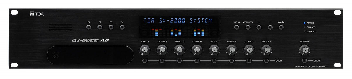 TOA Electronics SX-2000AO | Audio Output Unit, 2RU