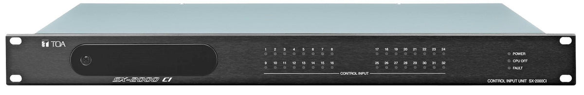 TOA Electronics SX-2000CI | Control Input Unit, 1RU