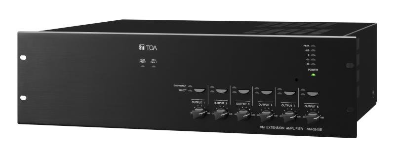 TOA Electronics VM-3240E-AMQ | Extension Amplifier, 240W, 3RU
