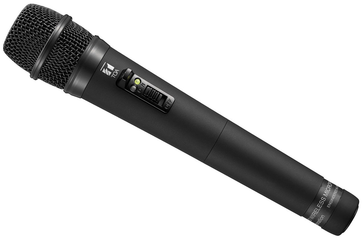TOA Electronics WM-5225-AM-M1D00 | UHF Wireless Handheld Condenser Microphone