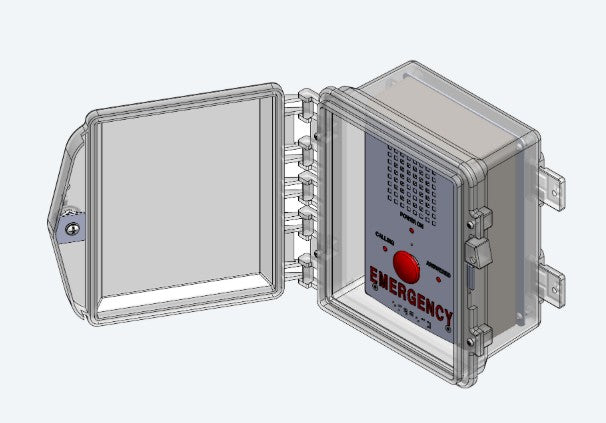 Talk-A-Phone PC-120-S | Protective Cover for Surface Mounted ETP-120 Series and Area of Refuge Call Stations