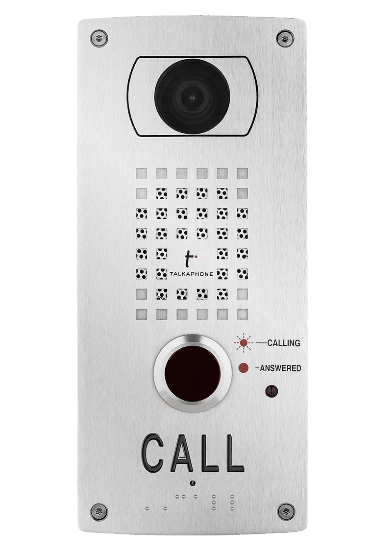 Talk-A-Phone VOIP-200C3-001 | Flush Mount Compact IP Video Call Station