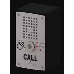 Talk-A-Phone VOIP-201C-WAV1 | VOIP-200 Series Compact IP Call Station with Call Signage and Wavesense Touchless Sensor