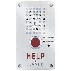 Talk-A-Phone VOIP-201H | Emergency IP Help Station, 0.5A at 125 VAC, 1A at 24 VDC Load, IP66