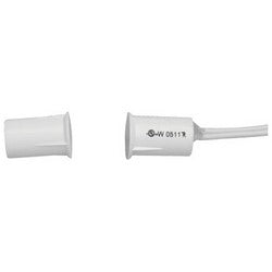 Tane Alarm Products MINI-10SWWH | Alarm System Magnetic Contact, Mini Recessed Mount, Closed Loop, NO, 24 Volt AC/DC, 0.1 Ampere, 10 Watt, 0.5" Gap, White