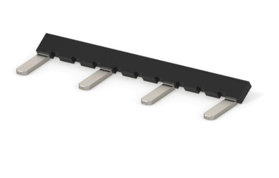 TE Connectivity 1SNA400713R0000 | PC8-R3 Lateral Jumper Bars Black 1-4-7-10