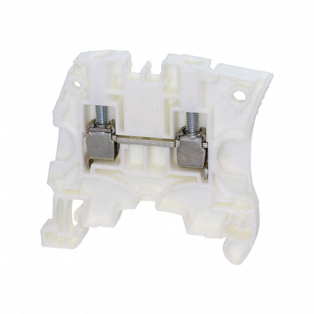 TE Connectivity 1SNK506065R0000 | Screw Clamp Terminal Block, 1-Circuit, Block Feed-Through, 2 Positions, 41 A, 10.6 G, TH35-15, TH35-7.5
