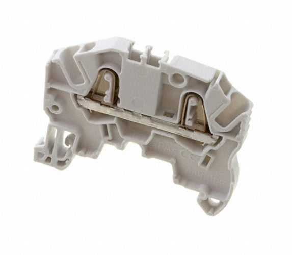 TE Connectivity 1SNK705010R0000 | FEED THROUGH TERM BLOCK 2 POLESPRING 5.2MM SPACING 26-12 AWGGREY