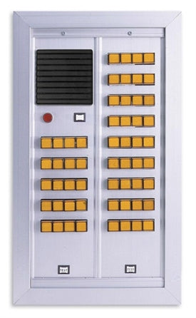 Tektone Sound & Signal AM100/36 | Alarm System Adder Panel, Blank, 36 Annunciator Lamp/Button