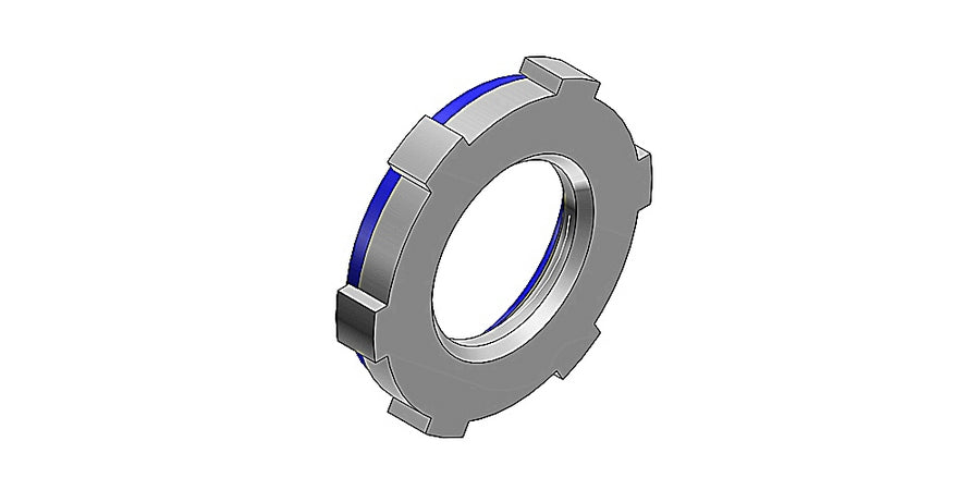 Thomas & Betts 145SL | Locknuts, RMC;IMC, Malleable Iron, 1-1/2 in. Trade Size