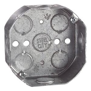 Thomas & Betts 54151 1/2 | Outlet Box, Octagonal, Number of Knockouts 7