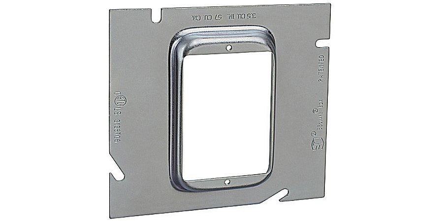 Thomas & Betts 82C-1G-1/2 | Device Extension Ring, 3-1/2 cu. in., 5 in. L, 5 in. W