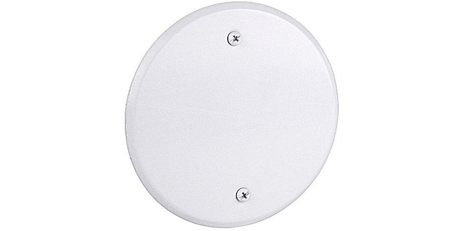 Thomas & Betts CCRB | Device Box Cover, Steel, White, Box Mount