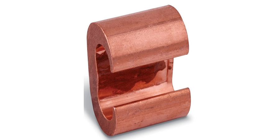 Thomas & Betts CTP25020 | Compression Connector, Copper, For Use With Cable Range 3/0 Str - 250 kcmil; Tap #6 Sol.- 2/0 AWG