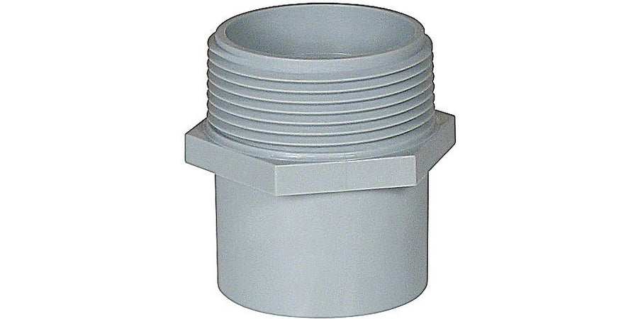 Thomas & Betts E920E | Conduit Adapter, Threaded Male, Non Metallic; PVC, Trade Size 3/4 in.