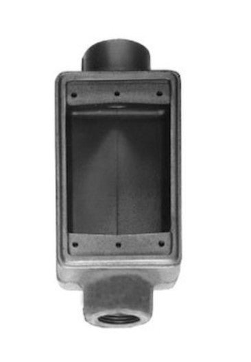 Thomas & Betts FSCT3-G | Device Box, Gray, Iron, Size 1 in.
