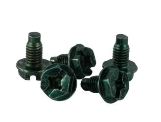 Thomas & Betts GS 1-SC | Grounding Screw, Green, No. 10-32 x 3/8 in., Steel, Zinc-Plated