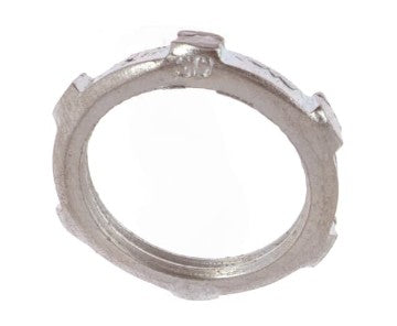 Thomas & Betts LN 106 | Locknut, Steel, Zinc Plated, For Conduit Type RMC/IMC, Trade Size 2 in.