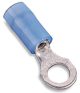 Thomas & Betts RB873U | Ring Terminal, No. 10 Stud, 18 AWG Minimum, 14 AWG Maximum, Nylon Insulation, Copper