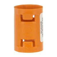 Thomas & Betts SCA240E | Coupling & Adapter, Non-Metallic, Orange, Nominal Size 3/4 in.