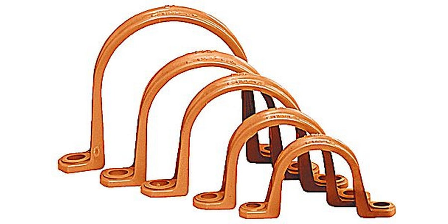 Thomas & Betts SCE977HC | Conduit Clamp, 1-1/2 in. Max Bundle, Orange, Non-Metallic, 1-1/2 in. Wd