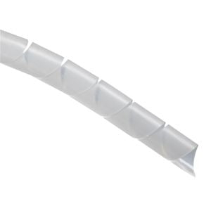 Thomas & Betts SRPE-500-9-C | Spiral Wrap, Polyethylene, 100 ft. (30.48m) L, 0.5 in. (12.7mm) Dia, Natural