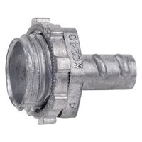 Thomas & Betts XC 242 | Connector, MNPT, Straight, Die-Cast Zinc, Trade Size 3/4 in