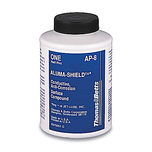 Thomas & Betts 21059 | ALUMA-SHIELD Aluminum Joint Compound, Pint Squeeze Bottle For Aluminum Cable Connections