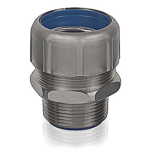 Thomas & Betts 5332SST6 | Threaded, Liquidtight Connector and Coupling, Stainless Steel, Insulated Throat, 1/2 in.