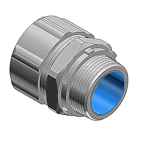 Thomas & Betts 5334-TB | 1" Straight Steel Insulated Liquidtight Connector