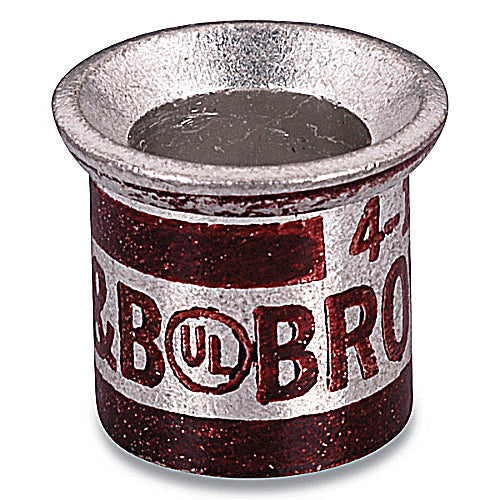 Thomas & Betts 54625-TB | Copper Cable Joint, Wire Range Min: 4 8 Sol Or Str, Max: 1 2 Str With 2 12 Sol Or Str, Tin Plated, Green Die