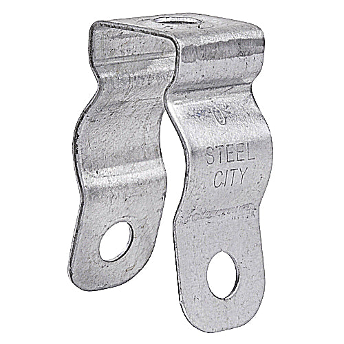 Thomas & Betts 6H2 B | Steel City Conduit Hanger With Bolt For 1 in. Rigid/EMT Conduit, Size 2, Galvanized Steel