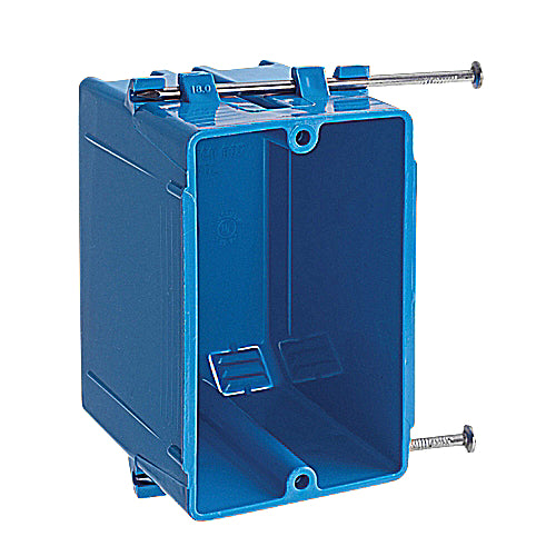 Thomas & Betts B118A | Blue Polycarbonate Outlet Box