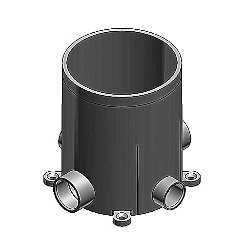 Thomas & Betts E971FB | PVC Flush Round Concrete Floor Box