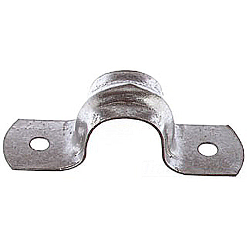 Thomas & Betts HS 907 | Steel City Rigid/IMC Conduit Strap, 2-Hole, Zinc Plated Steel 2-1/2 in., With 1/4 in. Screw Holes