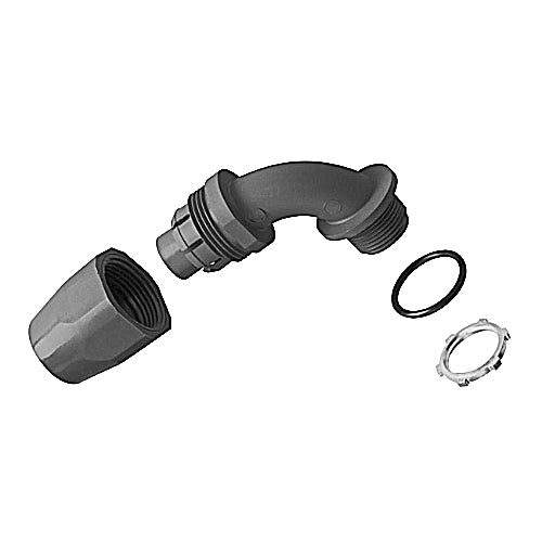 Thomas & Betts LT20E-NEW | Carlon Liquid Tight Connector, PVC, 90°, 3/4 in.