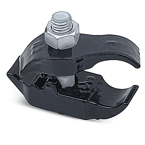 Thomas & Betts PAR2-G | Ocal, Parallel Beam Clamp, Malleable Iron, PVC Coated, 2 in. pipe, Dark Gray