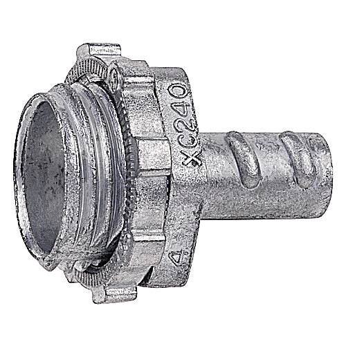 Thomas & Betts XC242-2 | Connector, Screw-In, Size 3/4", Length 1.62", Width 1.12", Die Cast Zinc