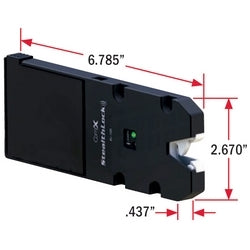 Timberline RL-110 | Electronic Cabinet Lock Receiver Latch Kit with Receiver Latch, Strike Plate, Installation Tool, Mounting Screw