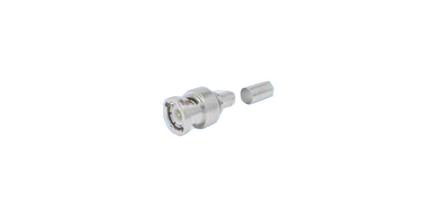 Times Microwave TC-240-BM-X | Coaxial Connector, Male Pin Plug Connector, 1.7 in. L, 4GHz