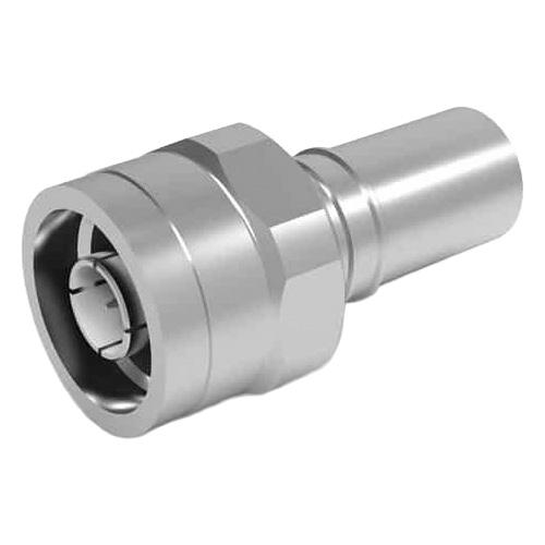 Times Microwave TC-400-NMH-RA-D | Coaxial Connector, Male Pin Plug Connector, Silver, 1000 V
