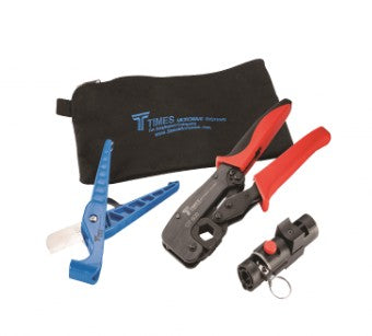Times Microwave TK-600EZ | Tool Kit, For Use With LMR-600 Crimp Connector