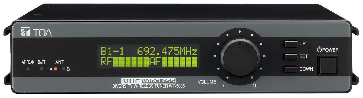 Toa Electronics WT-5805 H01US | Wireless Receiver Space