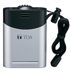 Toa Electronics Inc IR-300MY | Infrared Wireless Microphone, Lightweight, Unidirectional, 870 Nanometer, 120 Db, 100 Hertz To 12 Kilohertz, 2.52" W X 1.07" D X 3.59" H, Abs Plastic, Metallic Gray