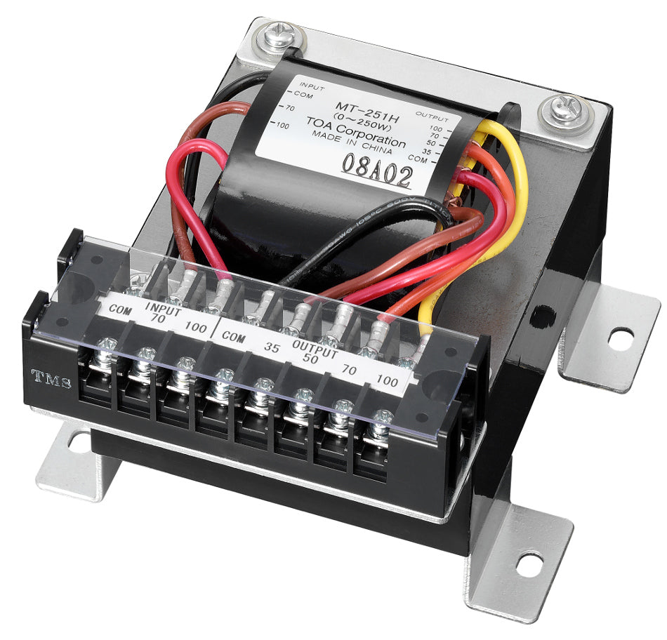 TOA Electronics MT-251H - POWER SUPPLY - MATCHING TRANSFORMER