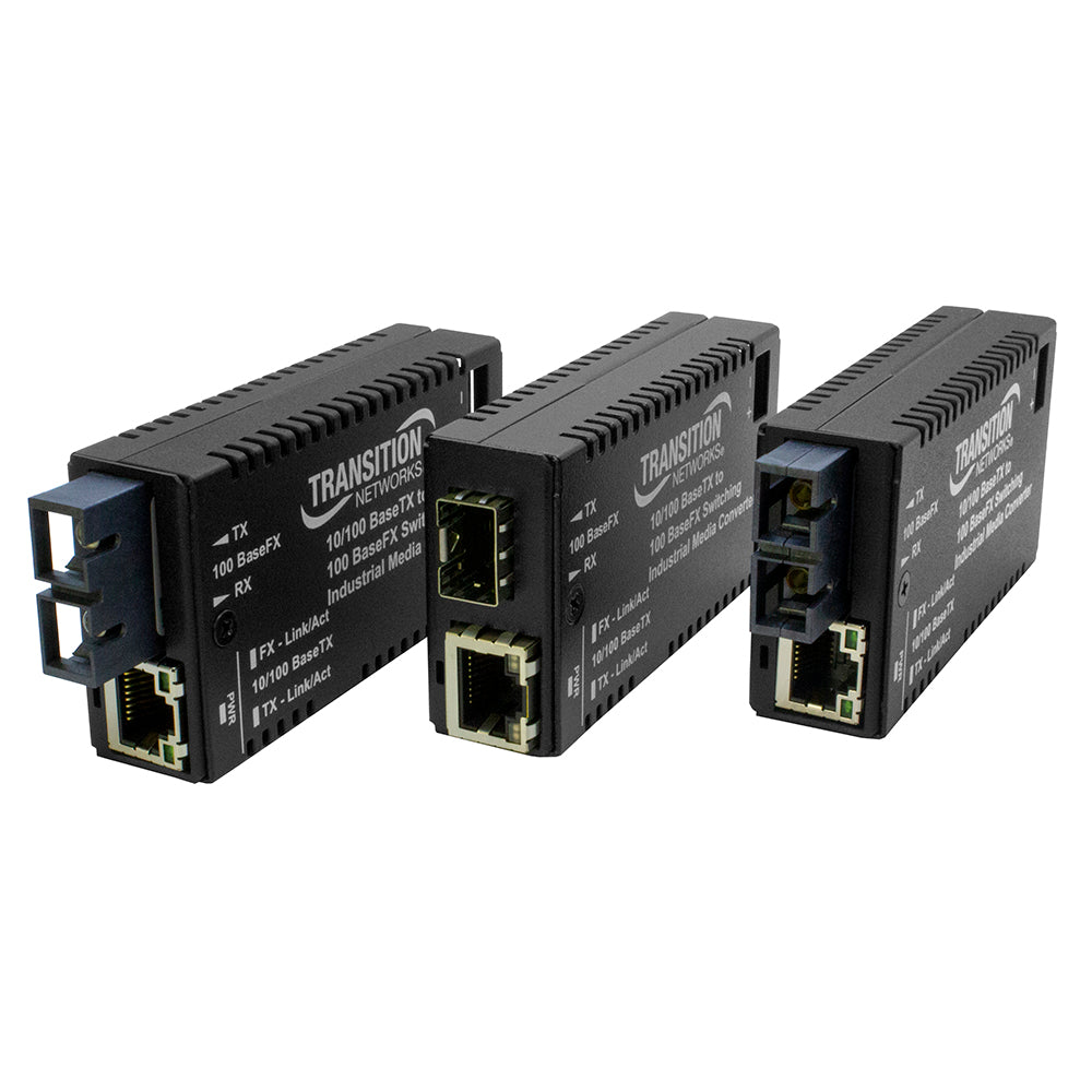 Lantronix M/EISWFX02(SC) | Industrial Mini Converter10/100btx To 100bfx Sc Mm 2km